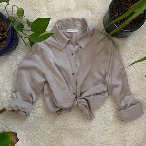*SOLD* 100% Silk Vintage Blouse
